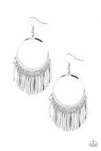 Load image into Gallery viewer, oak-sisters-jewelry-radiant-chimes-silver-earrings-paparazzi-accessories-by-lisa
