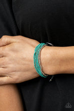 Load image into Gallery viewer, Paparazzi 🔆 All Beaded Up - Blue Bracelet
