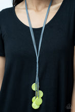 Load image into Gallery viewer, Paparazzi 🔆 Tidal Tassels - Green Necklace
