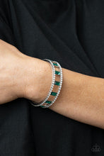 Load image into Gallery viewer, Paparazzi 🔆 Industrial Icing - Green Bracelet
