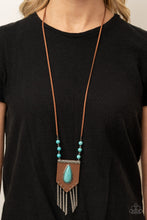 Load image into Gallery viewer, Paparazzi 🔆 Enchantingly Tribal - Blue Necklace
