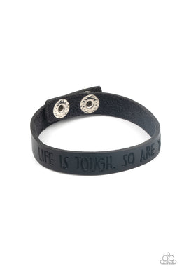 oak-sisters-jewelry-life-is-tough-black-bracelet-paparazzi-accessories-by-lisa