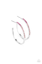 Load image into Gallery viewer, oak-sisters-jewelry-somewhere-over-the-ombre-pink-earrings-paparazzi-accessories-by-lisa
