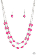 Load image into Gallery viewer, oak-sisters-jewelry-sahara-safari-pink-necklace-paparazzi-accessories-by-lisa
