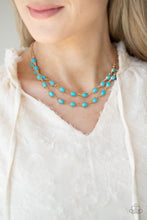 Load image into Gallery viewer, Paparazzi 🔆 Sahara Safari - Blue Necklace
