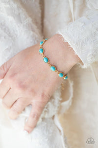 Paparazzi 🔆 Desert Day Trip - Blue Bracelet