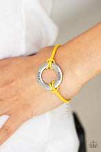 Load image into Gallery viewer, Paparazzi 🔆 Choose Happy - Yellow Bracelet
