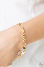 Load image into Gallery viewer, Paparazzi 🔆 Stars and Sparks - Gold Bracelet
