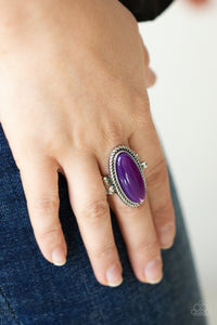 Paparazzi 🔆 Oval Oasis - Purple Ring