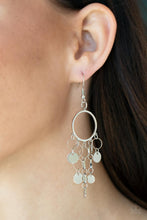 Load image into Gallery viewer, Paparazzi 🔆 Cyber Chime - Silver Earrings
