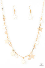 Load image into Gallery viewer, oak-sisters-jewelry-starry-shindig-gold-necklace-paparazzi-accessories-by-lisa
