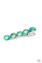 Load image into Gallery viewer, Paparazzi 🔆 Mesmerizingly Mermaid - Blue Hair Clip
