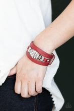 Load image into Gallery viewer, Paparazzi 🔆 Ultra Urban - Red Bracelet
