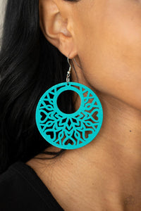 Paparazzi 🔆 Tropical Reef - Blue Earrings