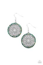 Load image into Gallery viewer, oak-sisters-jewelry-bollywood-ballroom-green-earrings-paparazzi-accessories-by-lisa
