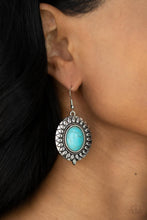 Load image into Gallery viewer, Paparazzi 🔆 Mesa Garden - Blue Earrings
