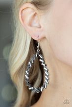 Load image into Gallery viewer, Paparazzi 🔆 Striking RESPLENDENCE - Silver Earrings

