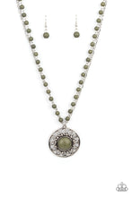 Load image into Gallery viewer, oak-sisters-jewelry-sahara-suburb-green-necklace-paparazzi-accessories-by-lisa
