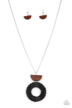 Load image into Gallery viewer, oak-sisters-jewelry-homespun-stylist-black-necklace-paparazzi-accessories-by-lisa
