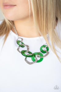 Paparazzi 🔆 Urban Circus - Green Necklace