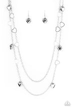 Load image into Gallery viewer, oak-sisters-jewelry-chicly-cupid-silver-necklace-paparazzi-accessories-by-lisa
