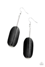 Load image into Gallery viewer, oak-sisters-jewelry-tamarack-trail-black-earrings-paparazzi-accessories-by-lisa
