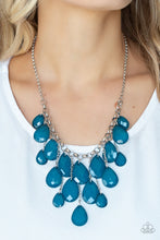 Load image into Gallery viewer, Paparazzi 🔆 Front Row Flamboyance - Blue Necklace
