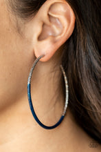 Load image into Gallery viewer, Paparazzi 🔆 DIP, DIP, Hooray! - Blue Earrings
