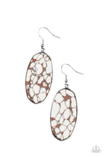 Load image into Gallery viewer, oak-sisters-jewelry-stone-sculptures-brown-earrings-paparazzi-accessories-by-lisa
