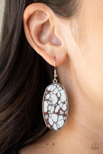 Load image into Gallery viewer, Paparazzi 🔆 Stone Sculptures - Brown Earrings

