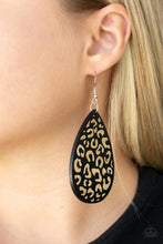 Load image into Gallery viewer, Paparazzi 🔆 Suburban Jungle - Black Earrings

