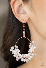 Load image into Gallery viewer, Paparazzi 🔆 Floating Gardens - Copper Earrings
