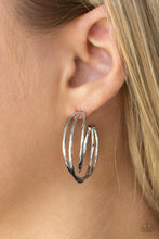 Load image into Gallery viewer, Paparazzi 🔆 City Contour - Silver Earrings
