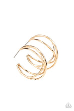 Load image into Gallery viewer, oak-sisters-jewelry-city-contour-gold-earrings-paparazzi-accessories-by-lisa
