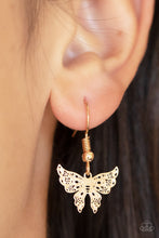 Load image into Gallery viewer, Paparazzi 🔆 Bountiful Butterflies - Gold Necklace
