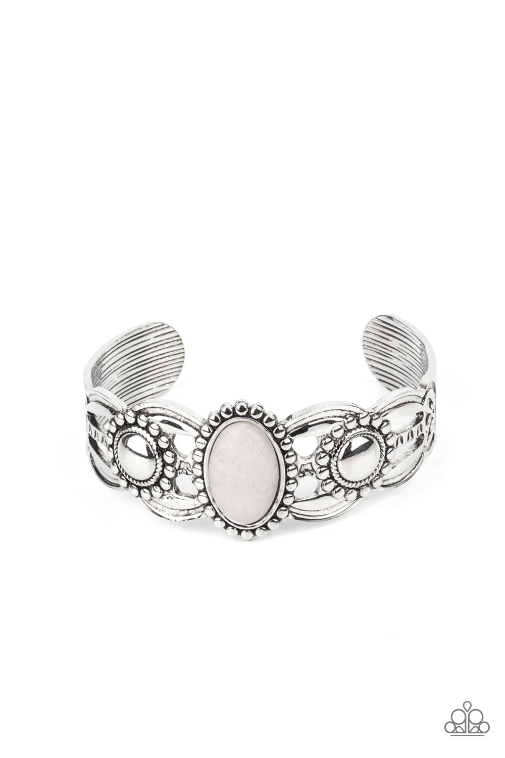 oak-sisters-jewelry-solar-solstice-white-bracelet-paparazzi-accessories-by-lisa