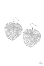 Load image into Gallery viewer, oak-sisters-jewelry-palm-palmistry-silver-earrings-paparazzi-accessories-by-lisa
