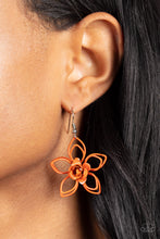 Load image into Gallery viewer, Paparazzi 🔆 Botanical Bonanza - Orange Earrings
