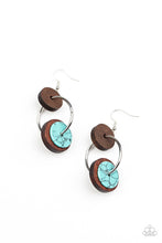 Load image into Gallery viewer, oak-sisters-jewelry-artisanal-aesthetic-blue-earrings-paparazzi-accessories-by-lisa
