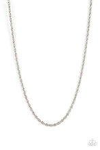 Load image into Gallery viewer, oak-sisters-jewelry-industrial-interval-silver-mens necklace-paparazzi-accessories-by-lisa
