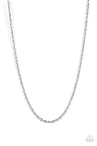 oak-sisters-jewelry-industrial-interval-silver-mens necklace-paparazzi-accessories-by-lisa