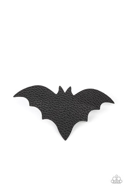 oak-sisters-jewelry-bat-to-the-bone-black-hair clip-paparazzi-accessories-by-lisa