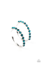 Load image into Gallery viewer, oak-sisters-jewelry-photo-finish-blue-earrings-paparazzi-accessories-by-lisa

