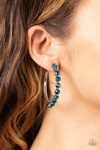 Load image into Gallery viewer, Paparazzi 🔆 Photo Finish - Blue Earrings

