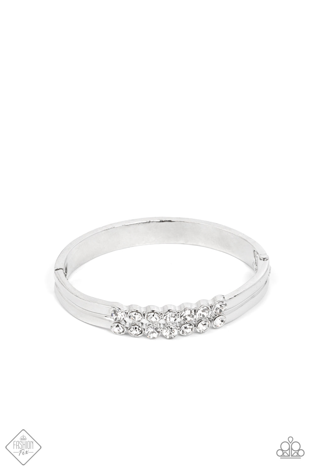 oak-sisters-jewelry-doubled-down-dazzle-white-bracelet-paparazzi-accessories-by-lisa
