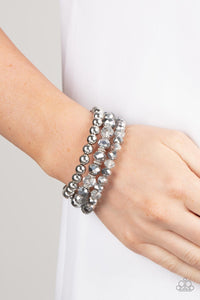 Paparazzi 🔆 Gimme Gimme - Silver Bracelet