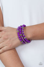 Load image into Gallery viewer, Paparazzi 🔆 Vibrant Verve - Purple Bracelet
