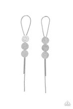 Load image into Gallery viewer, oak-sisters-jewelry-bolo-beam-silver-post earrings-paparazzi-accessories-by-lisa
