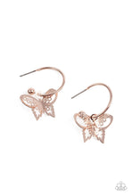 Load image into Gallery viewer, oak-sisters-jewelry-butterfly-freestyle-rose-gold-paparazzi-accessories-by-lisa
