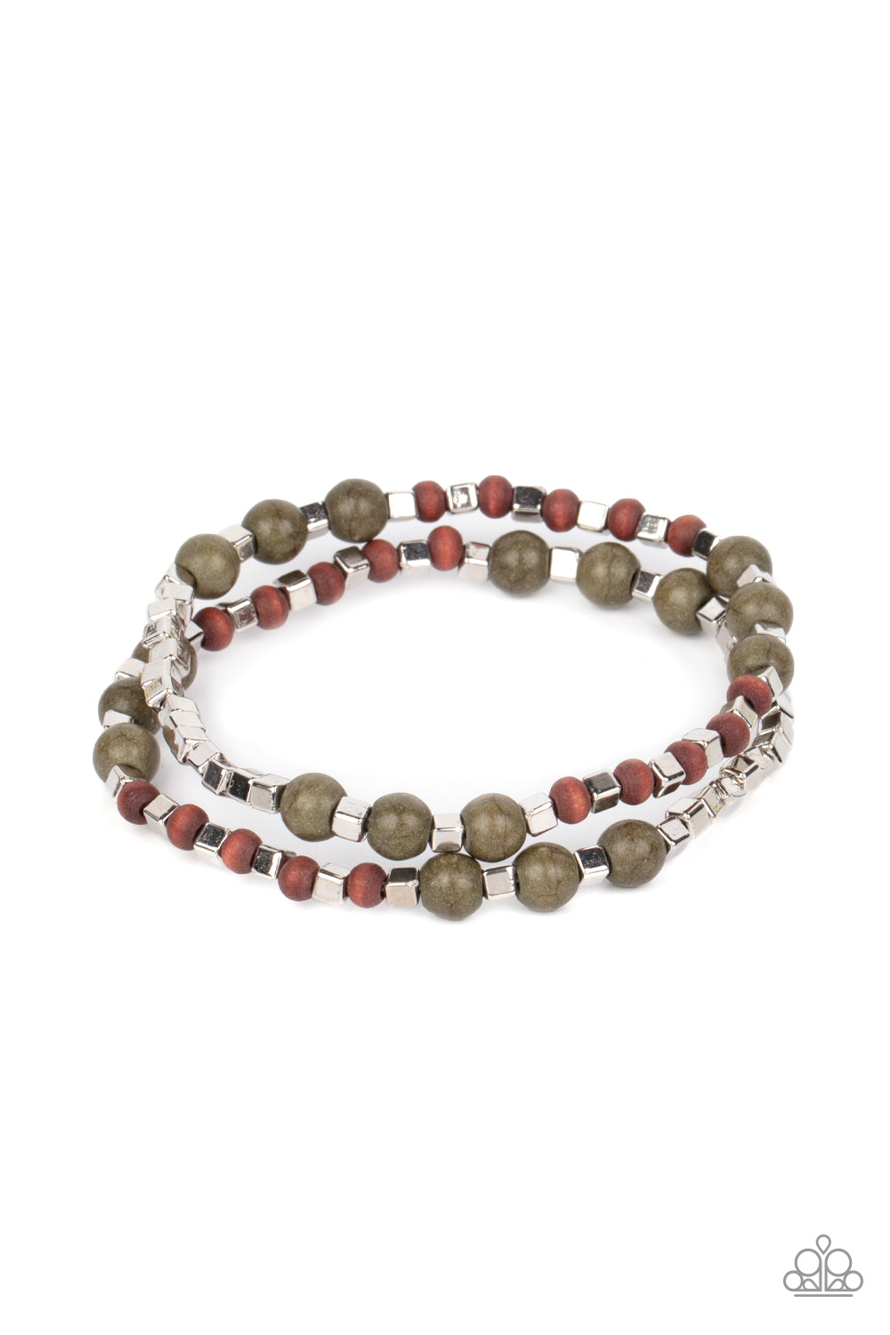 oak-sisters-jewelry-backcountry-beauty-green-bracelet-paparazzi-accessories-by-lisa